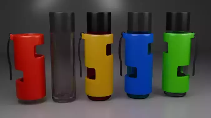 smart water bottle Free 3D model