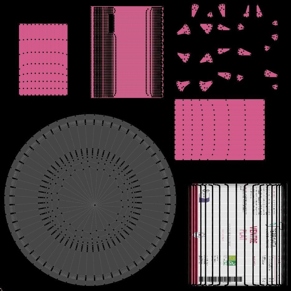 Pills Bottle Medical Container Low-poly 3D model_8