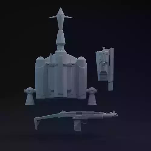 Boba Supertrooper One-Twelfth Scale 3D Print Kit