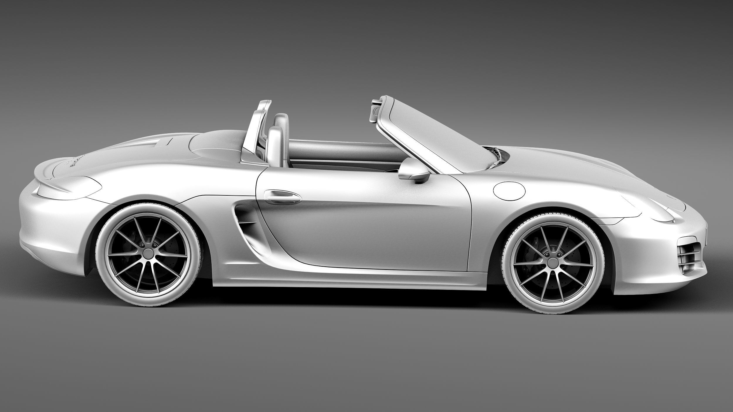 Porsche Boxster S 2013 3D model_14