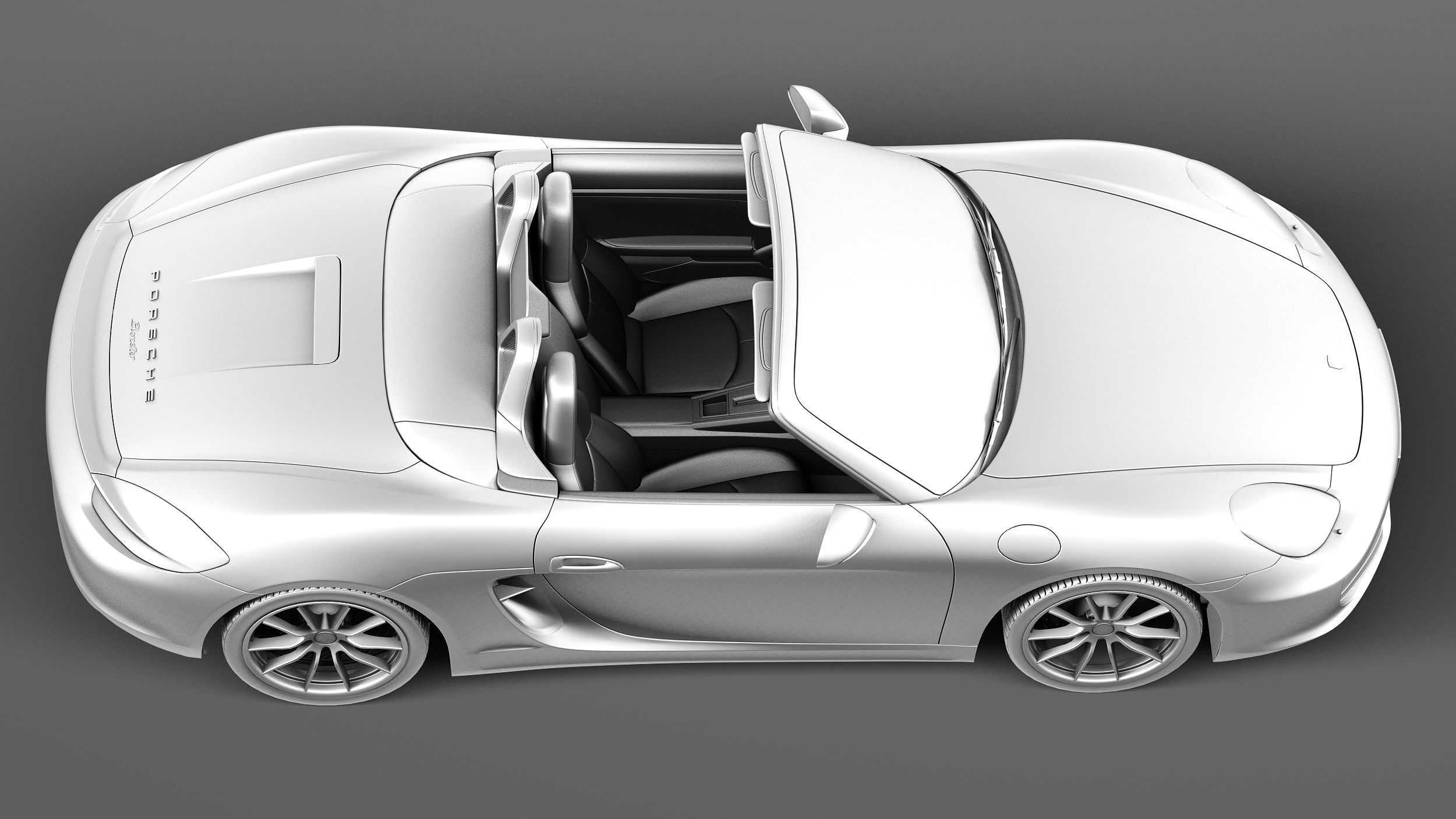 Porsche Boxster S 2013 3D model_15