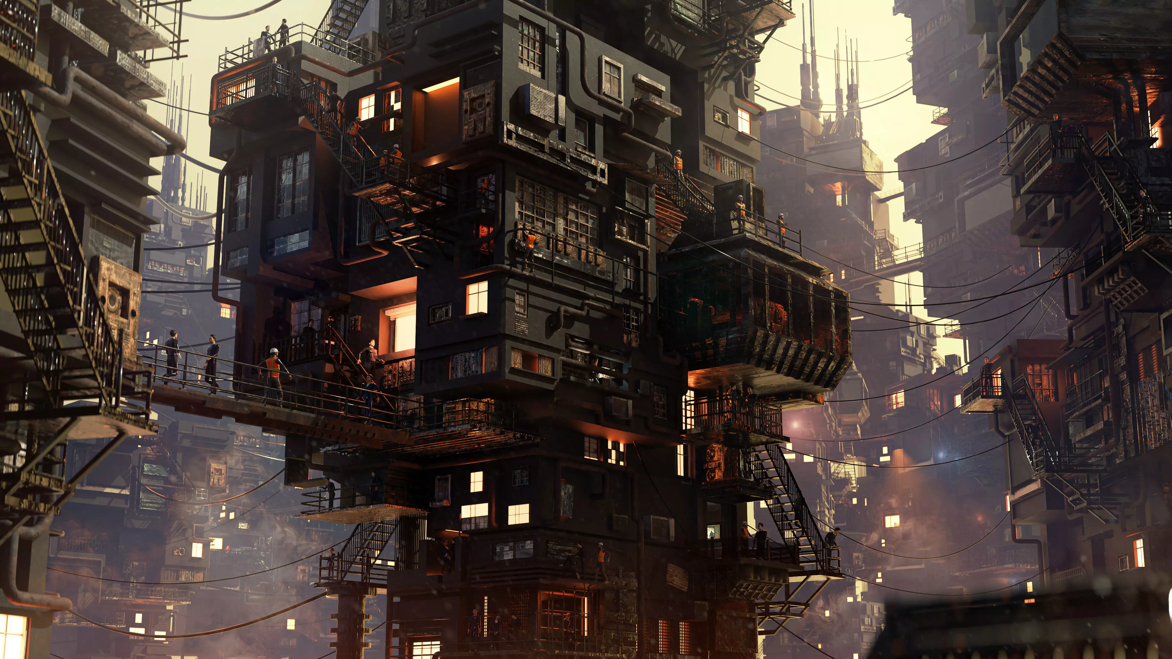 Apartments - Concept Art 3D model_0