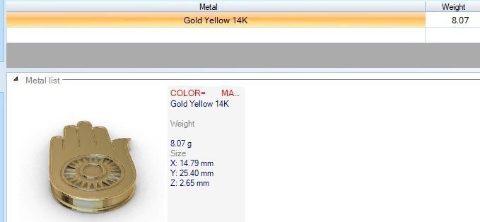 Jainism Ahimsa Necklace  Pendant Jewelry Jain Hand Symbol Hindu 3D print model_39