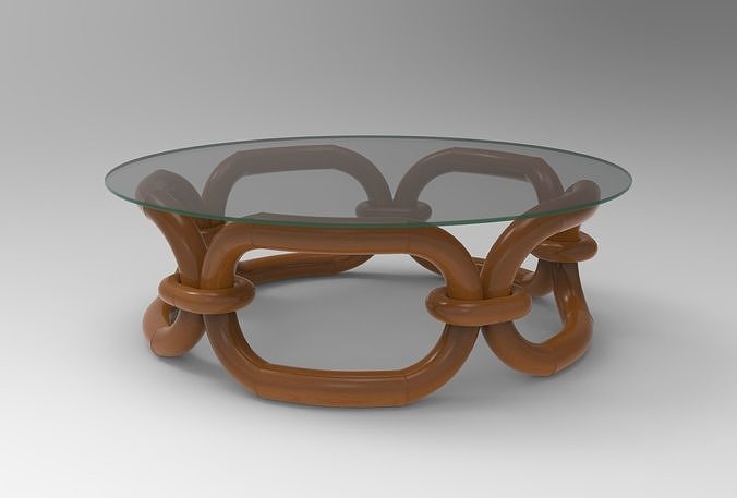 Bilp Coffee Table Low-poly 3D model