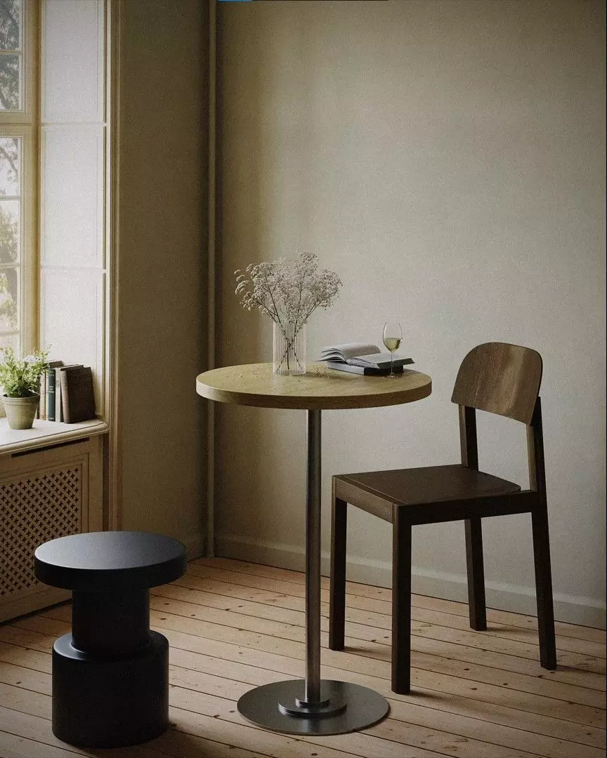 Moody Interior Scene Blender Living Room Photorealistic 3D model