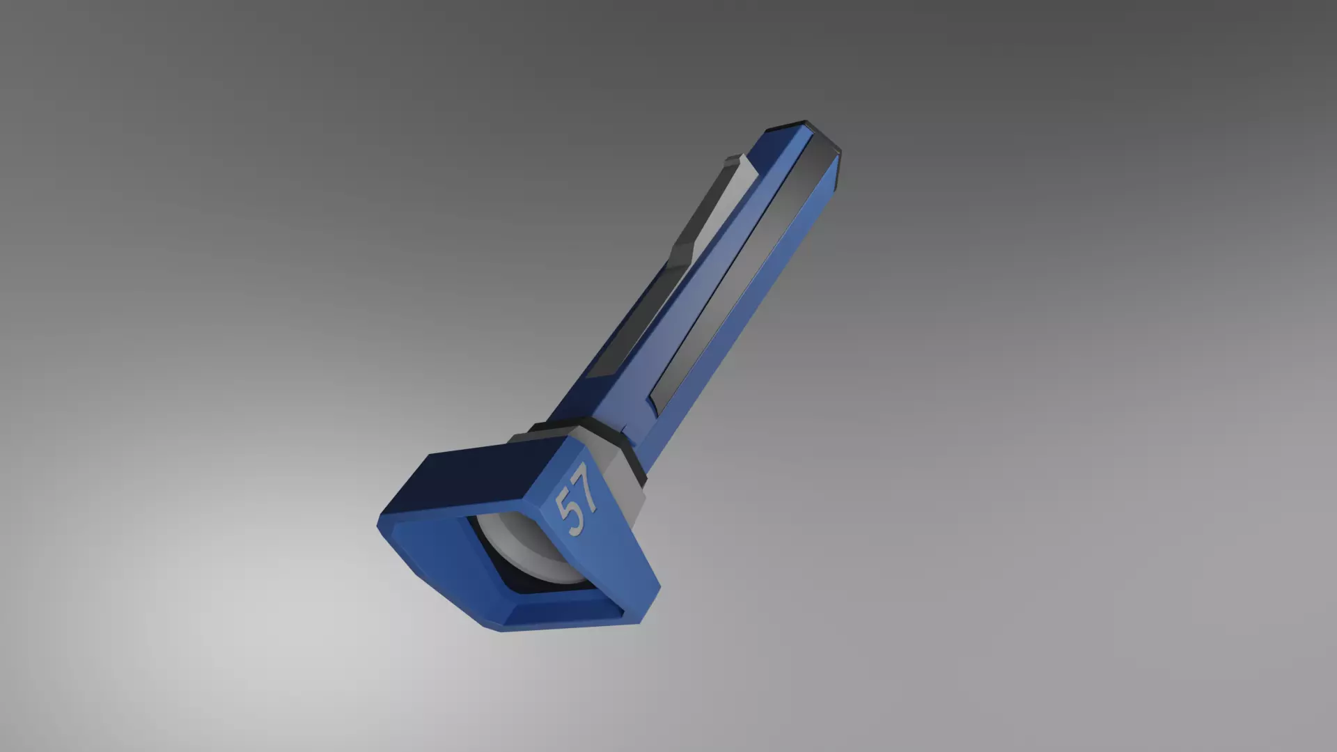 Disco Elysium flashlight 3D print model_0