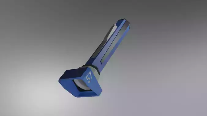 Disco Elysium flashlight 3D print model