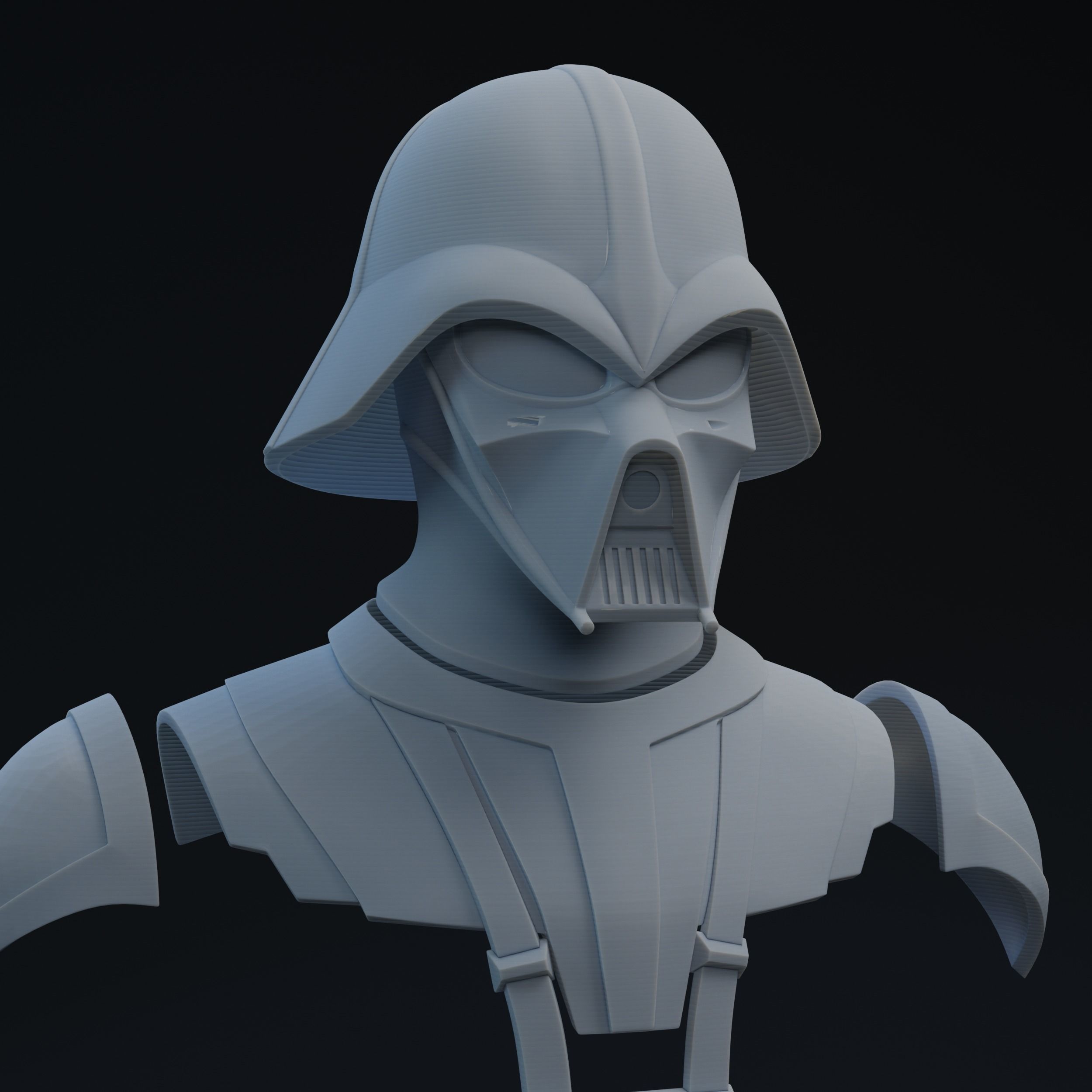 Concept Vader One-Twelfth Scale Kit 3D print model_1