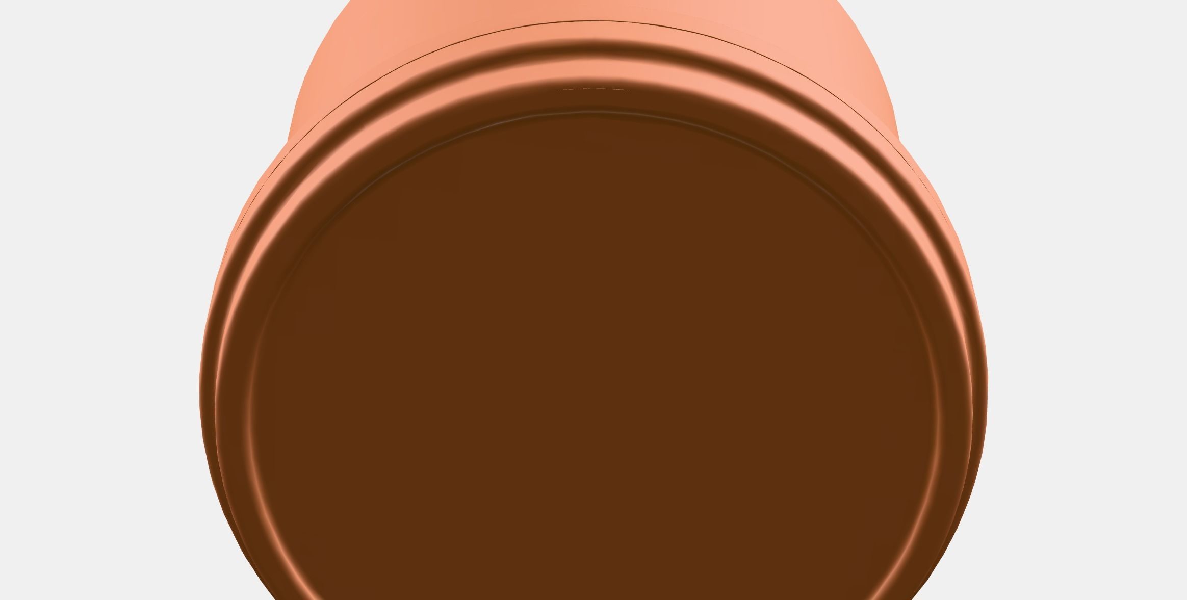 BRUNBAR flower pot with saucer 1 Low-poly 3D model_9