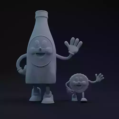 F76 Wasteland Mascot One-Twelfth Scale Files