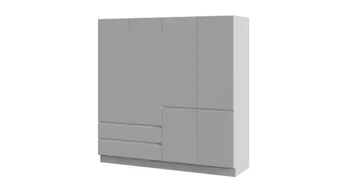 Modern White Wardrobe