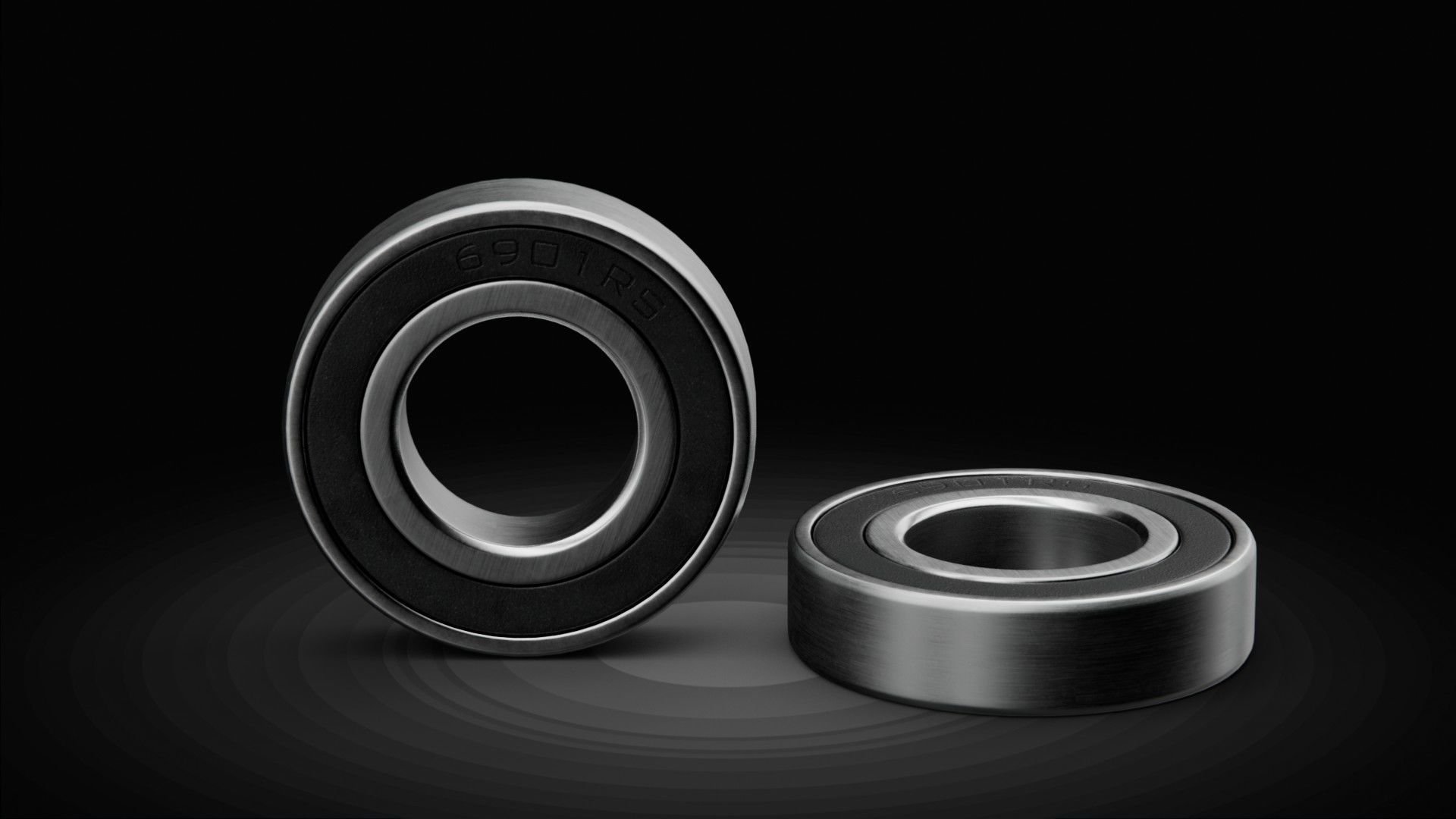 Cartridge 6901 Bearing pack Low-poly 3D model_5