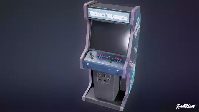 ARCADE - Arcade Cabinet 03 - LOW POLY