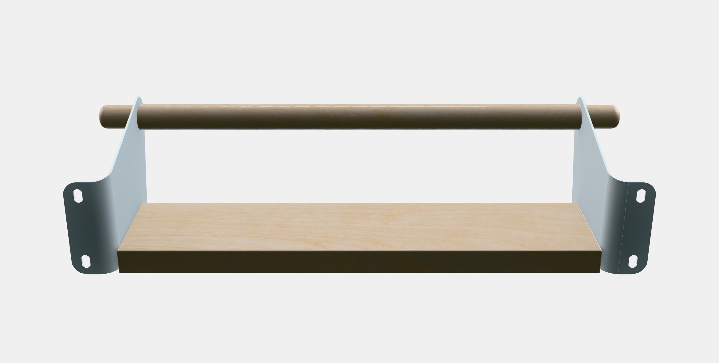 NEREBY Wall shelf Low-poly 3D model_6