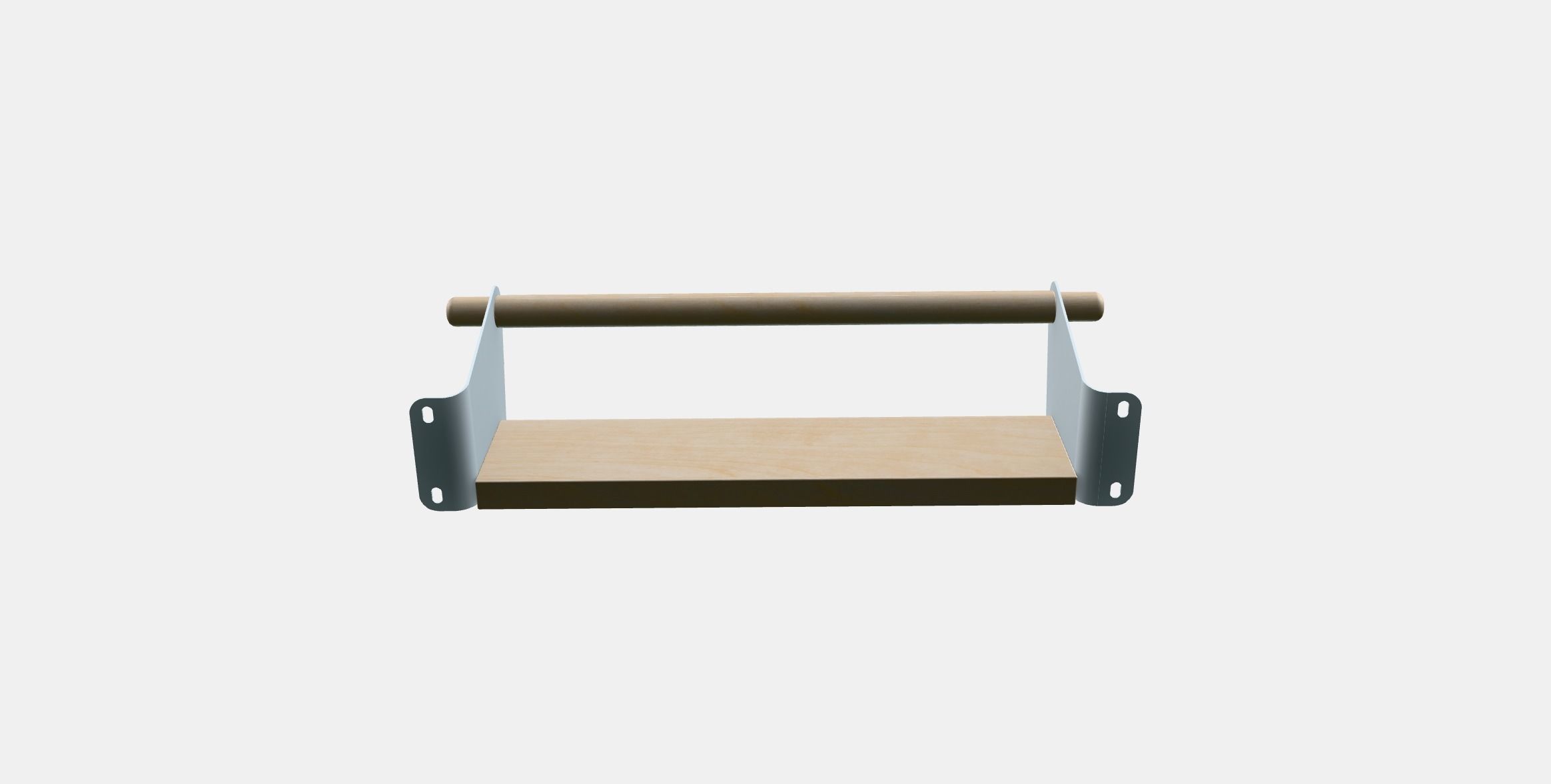 NEREBY Wall shelf Low-poly 3D model_5