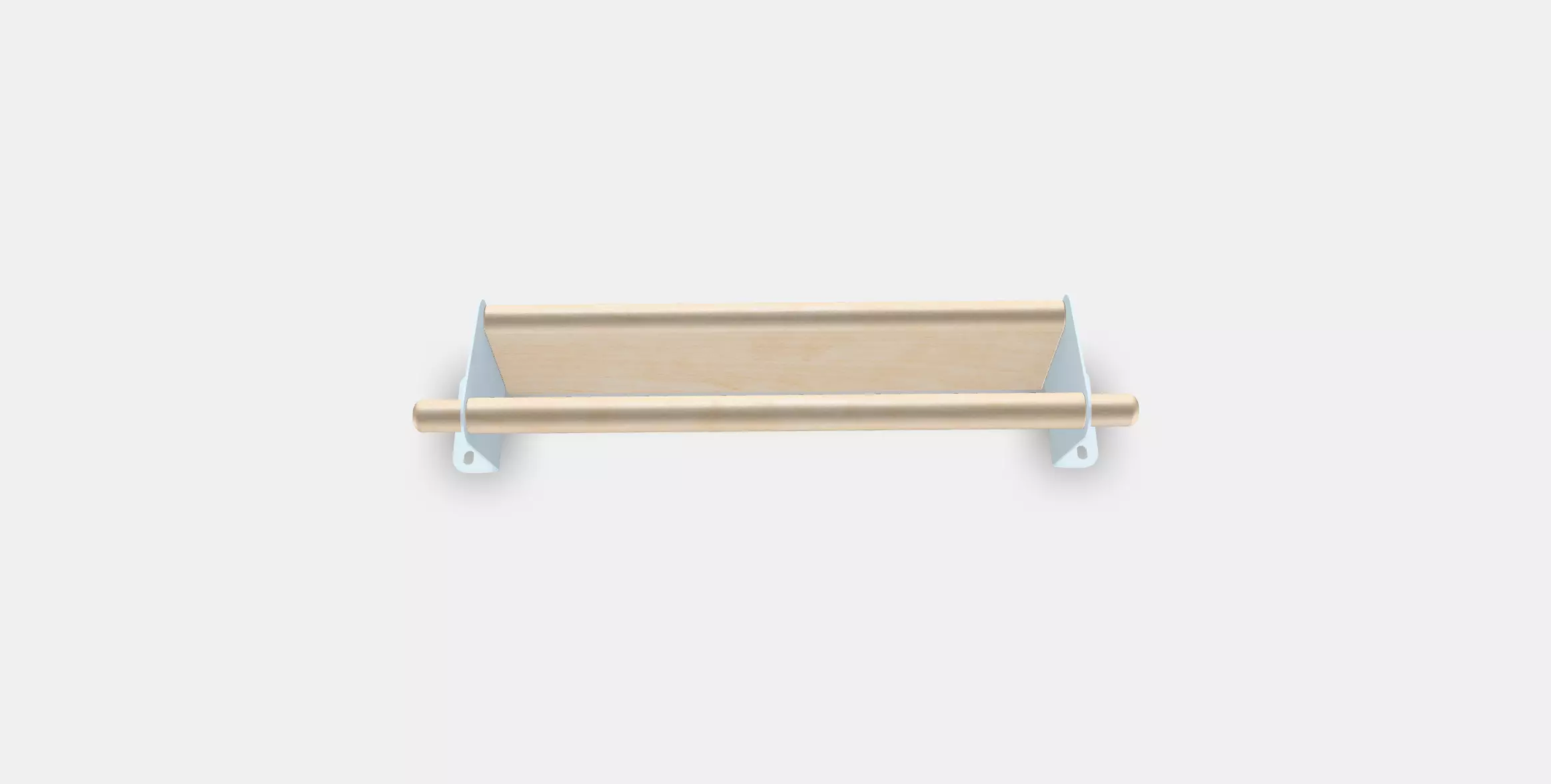 NEREBY Wall shelf Low-poly 3D model_0