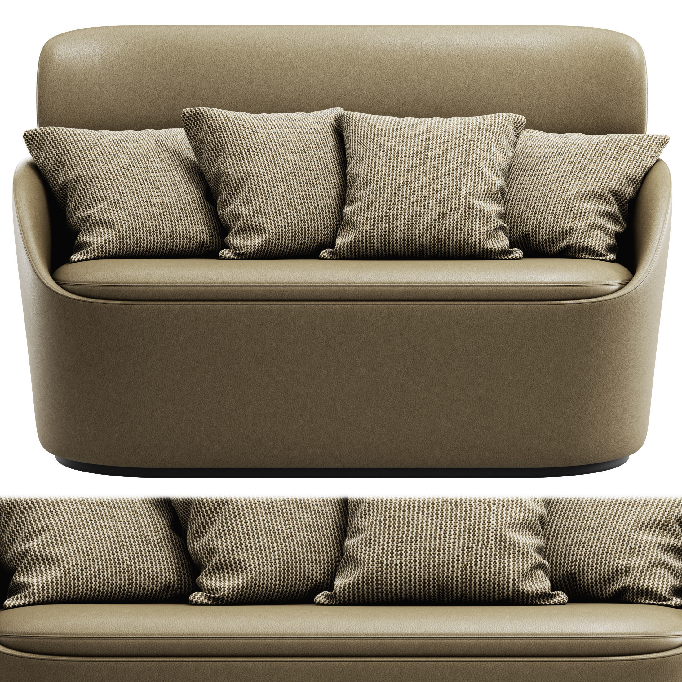 Radar Sofa By Sagal Group 3D model_2