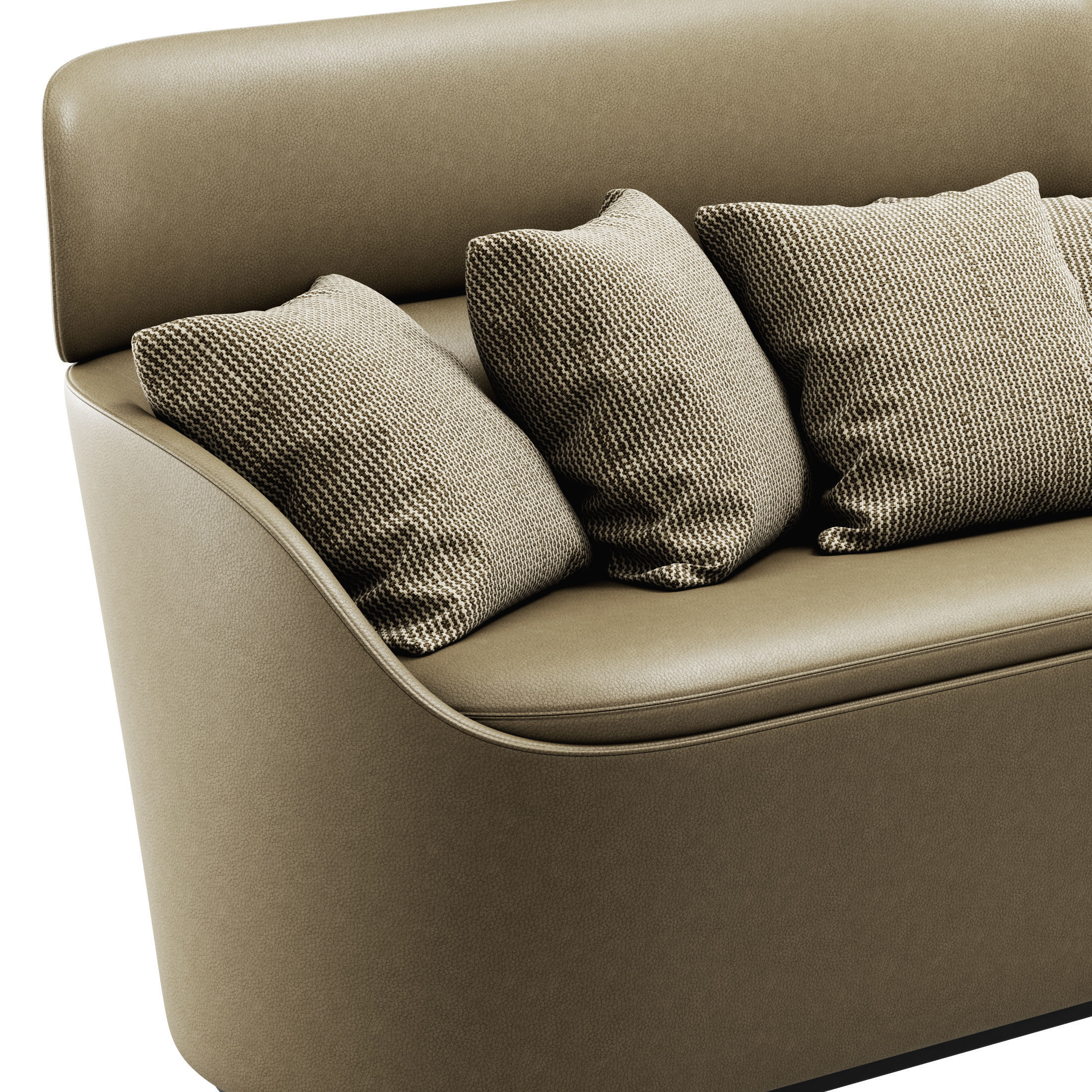 Radar Sofa By Sagal Group 3D model_3