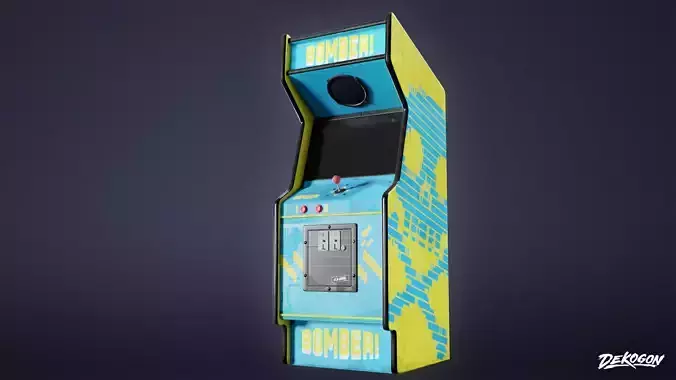 ARCADE - Arcade Cabinet 04 - LOW POLY
