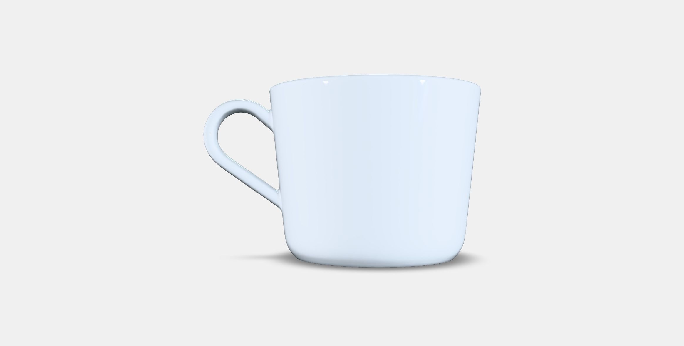 IKEA 365 Mug Low-poly 3D model_14