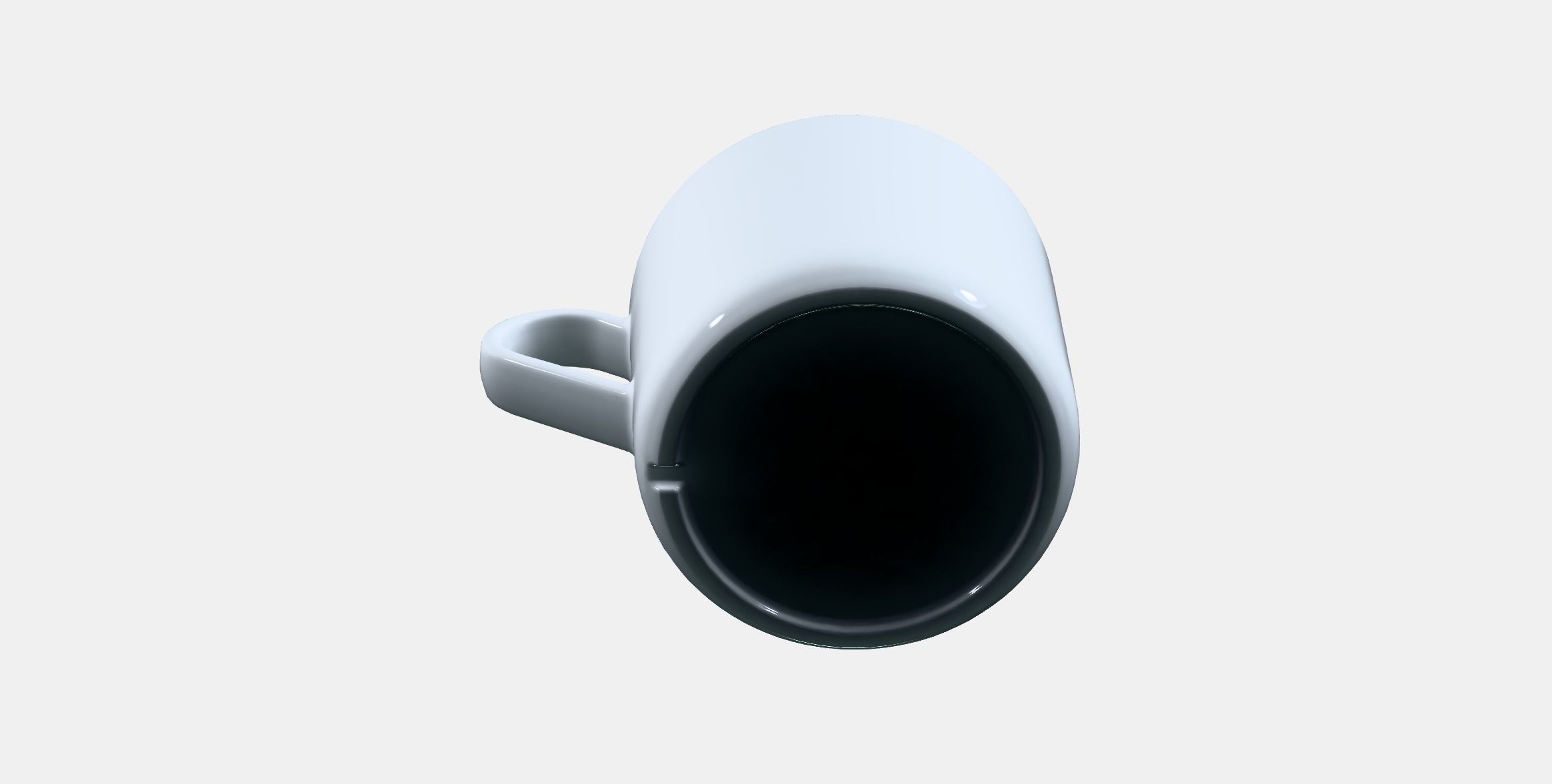 IKEA 365 Mug Low-poly 3D model_6