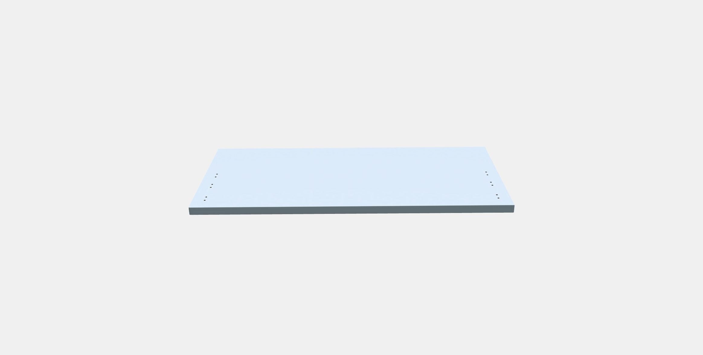 VOXTORP Drawer front 1 Low-poly 3D model_7