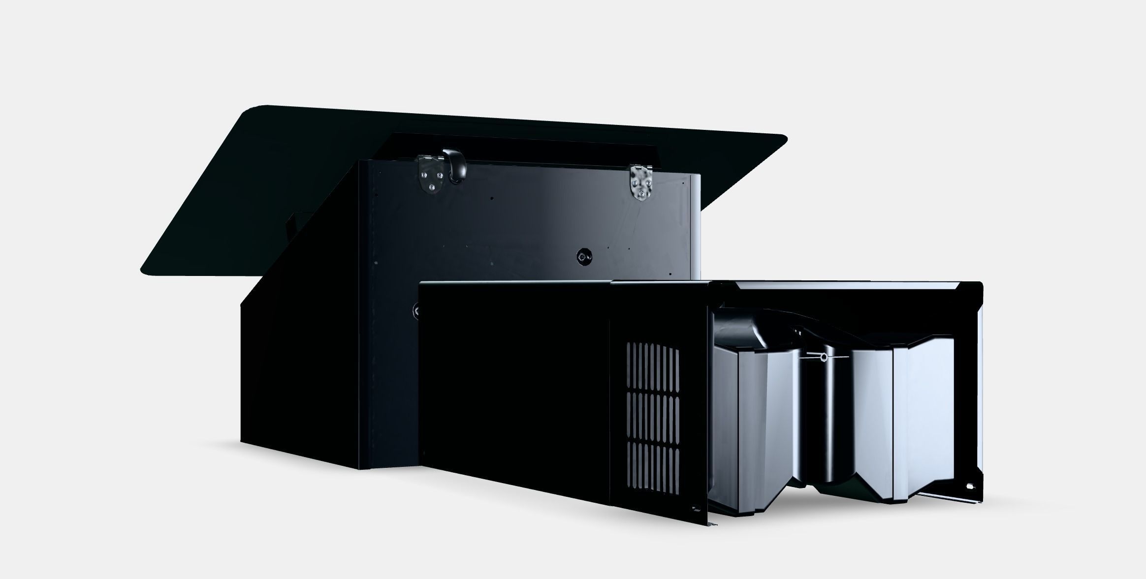 FINSMAKARE Wall mounted extractor hood Low-poly 3D model_2