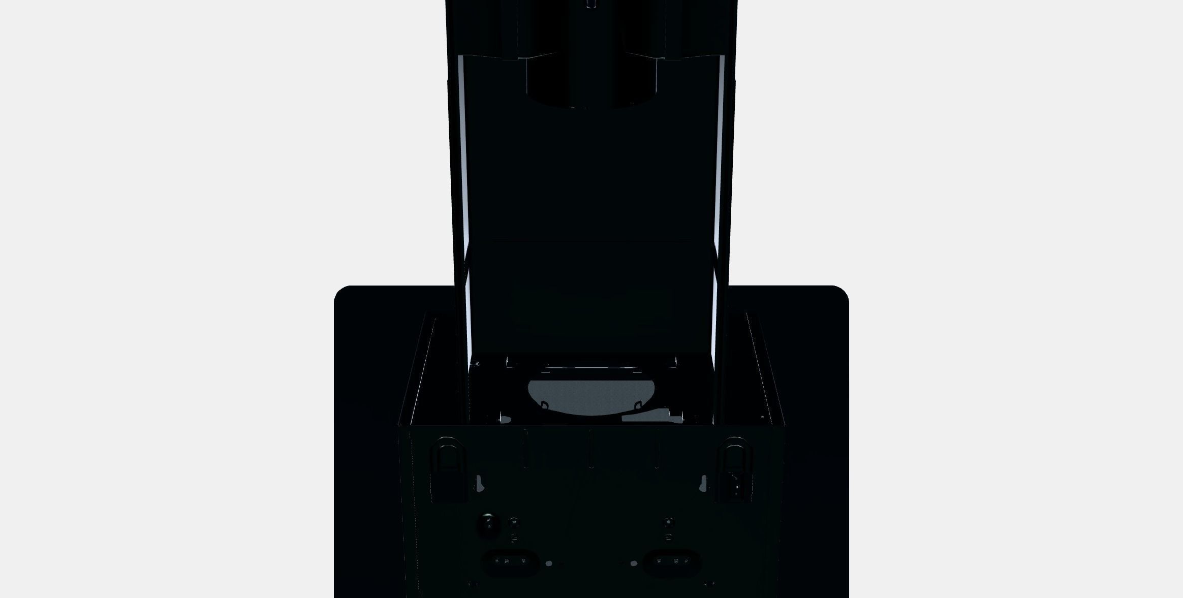 FINSMAKARE Wall mounted extractor hood Low-poly 3D model_8