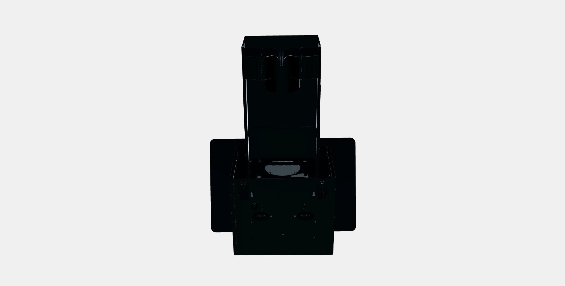 FINSMAKARE Wall mounted extractor hood Low-poly 3D model_7