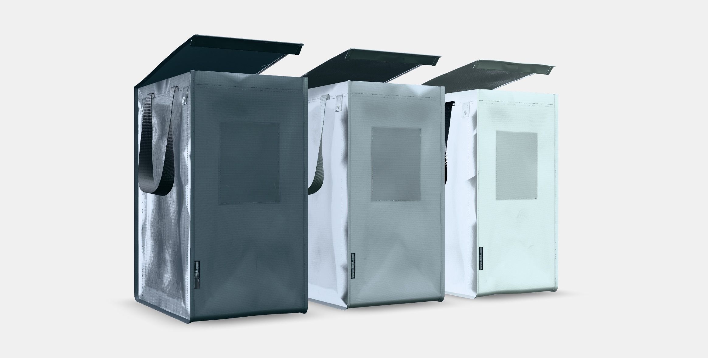 DIMPA Waste sorting bag Low-poly 3D model_10