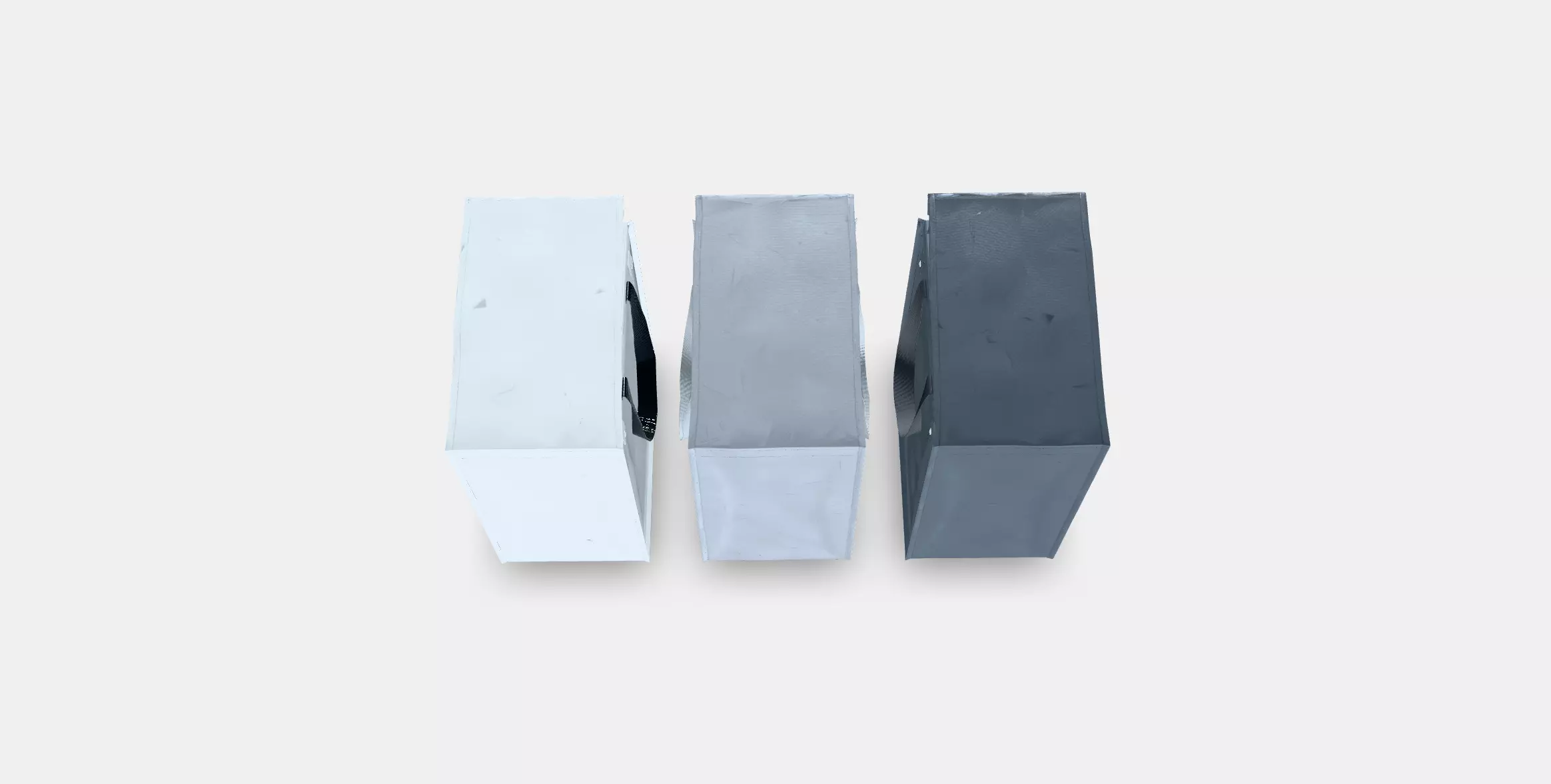 DIMPA Waste sorting bag Low-poly 3D model_0