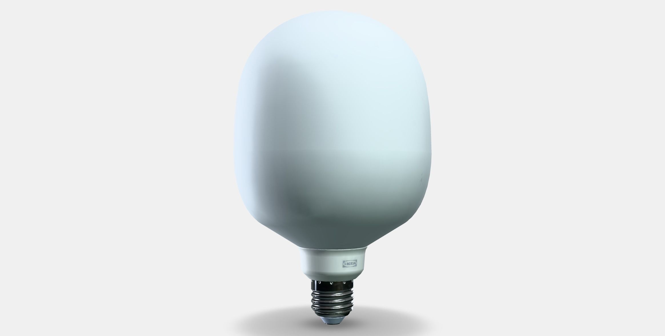 TRADFRI LED bulb E27 470 lumen 1 Low-poly 3D model_3