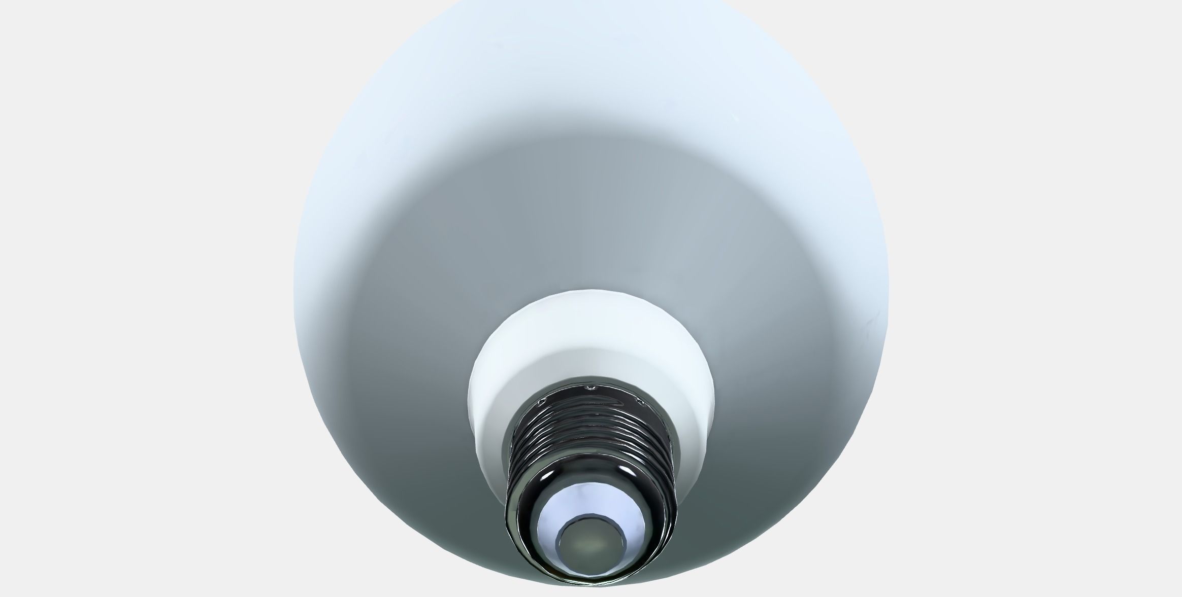 TRADFRI LED bulb E27 470 lumen 1 Low-poly 3D model_8