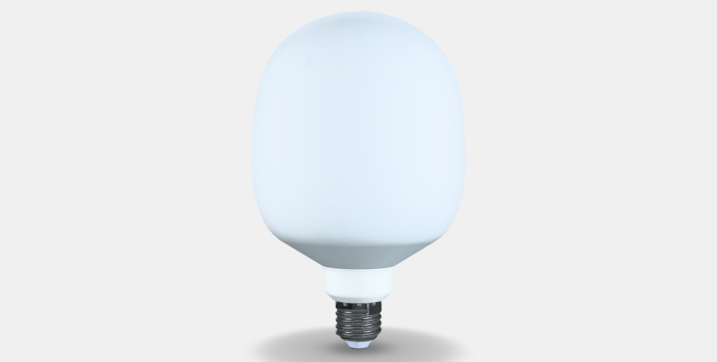 TRADFRI LED bulb E27 470 lumen 1 Low-poly 3D model_14