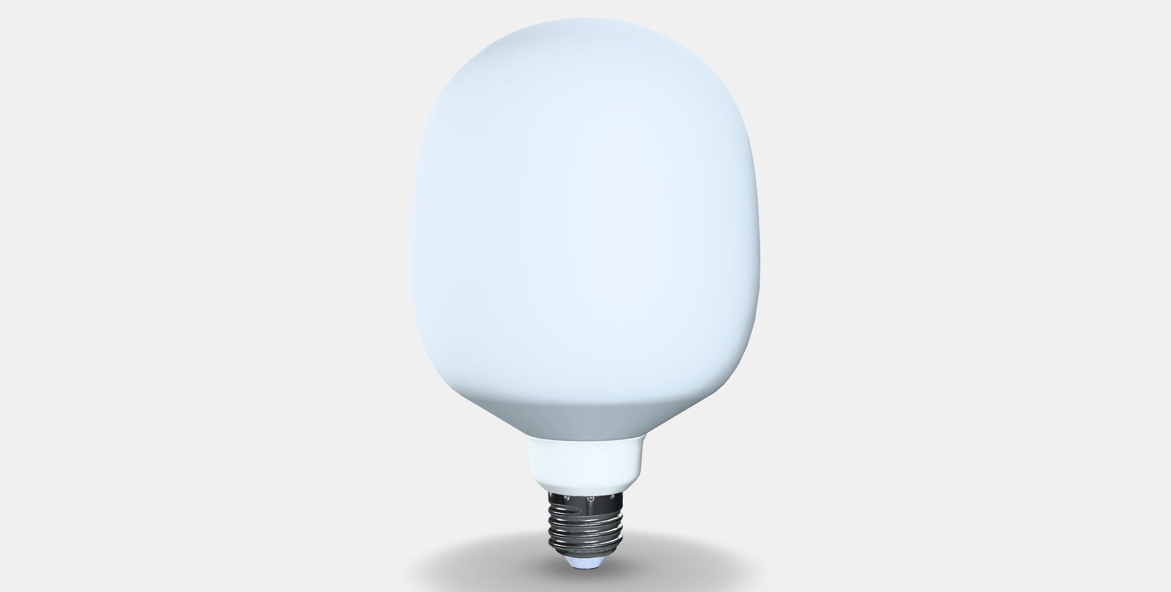 TRADFRI LED bulb E27 470 lumen 1 Low-poly 3D model_5