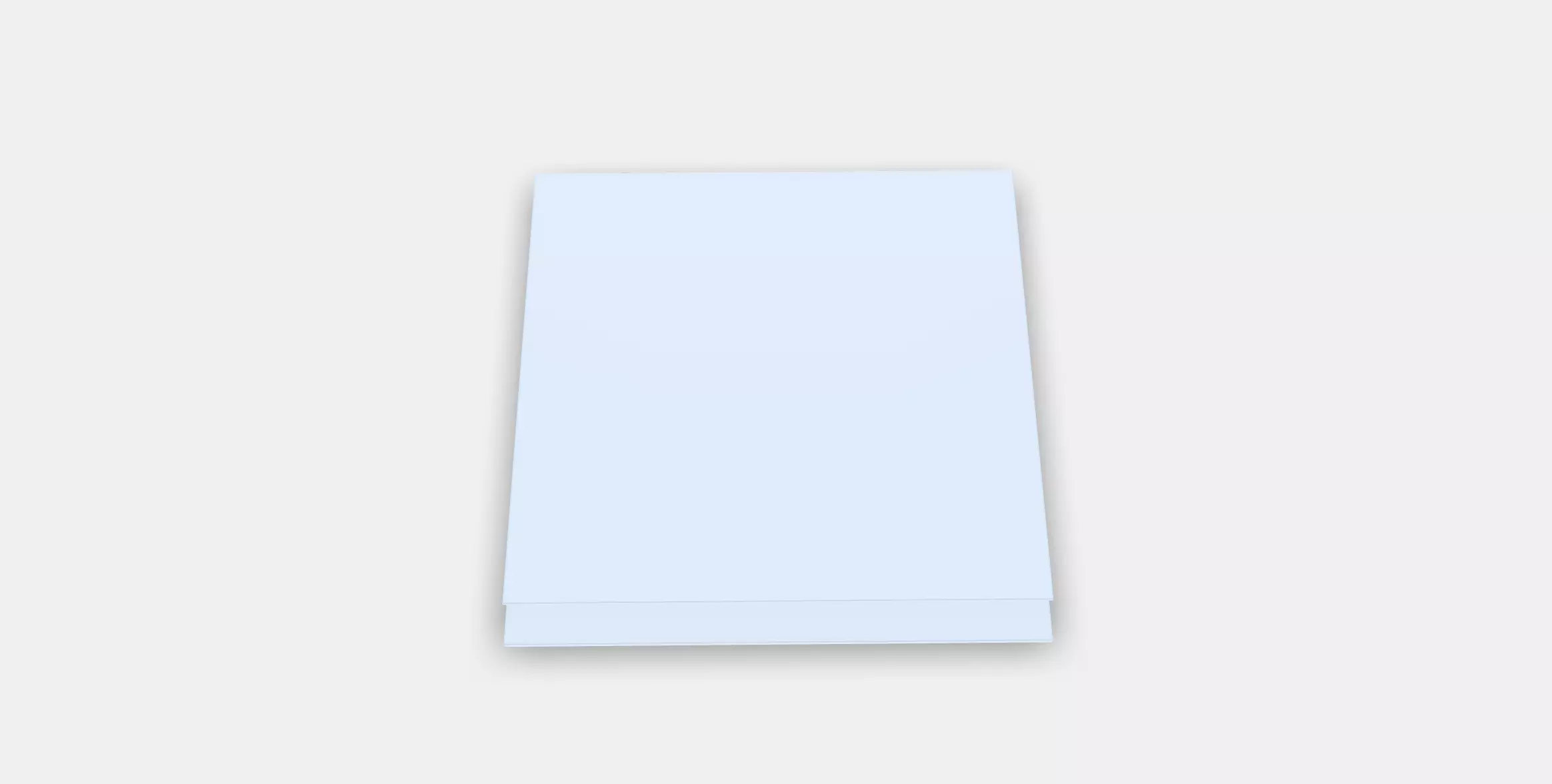 VOXTORP Drawer front 2 Low-poly 3D model_0