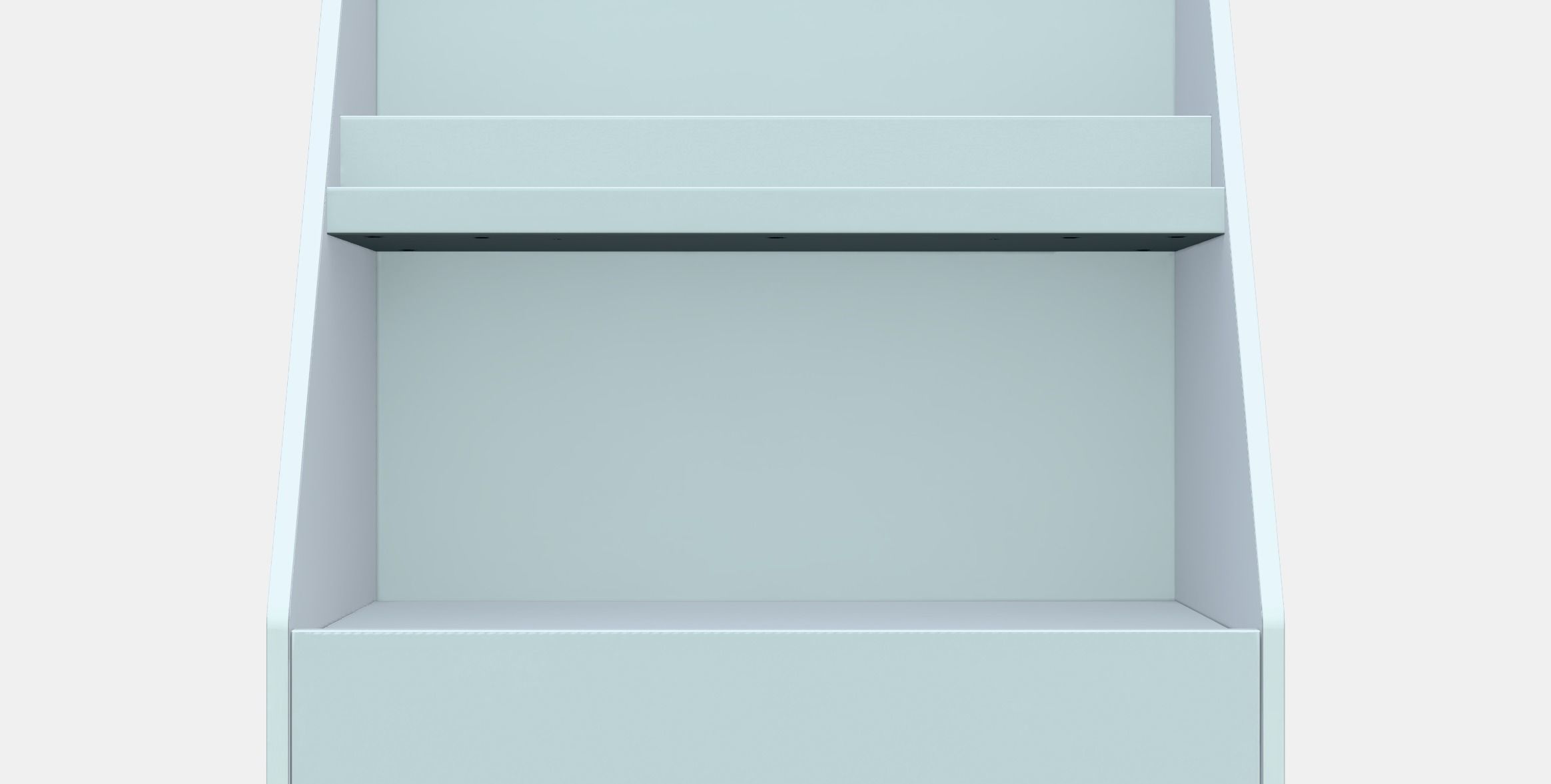 BERGIG bookcase with storage Low-poly 3D model_11