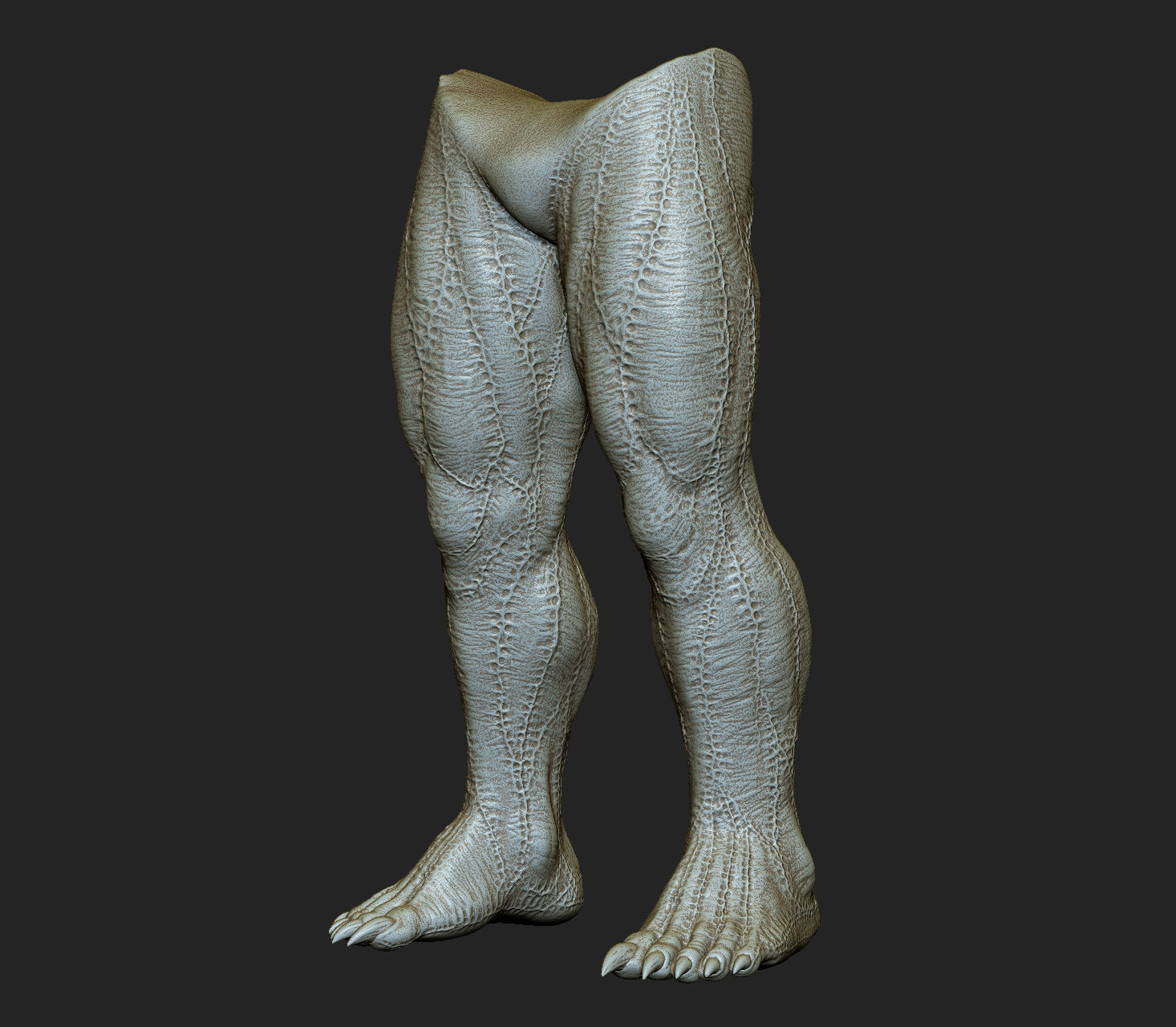24 Creature Monster Demon Legs 3D model | CGTrader