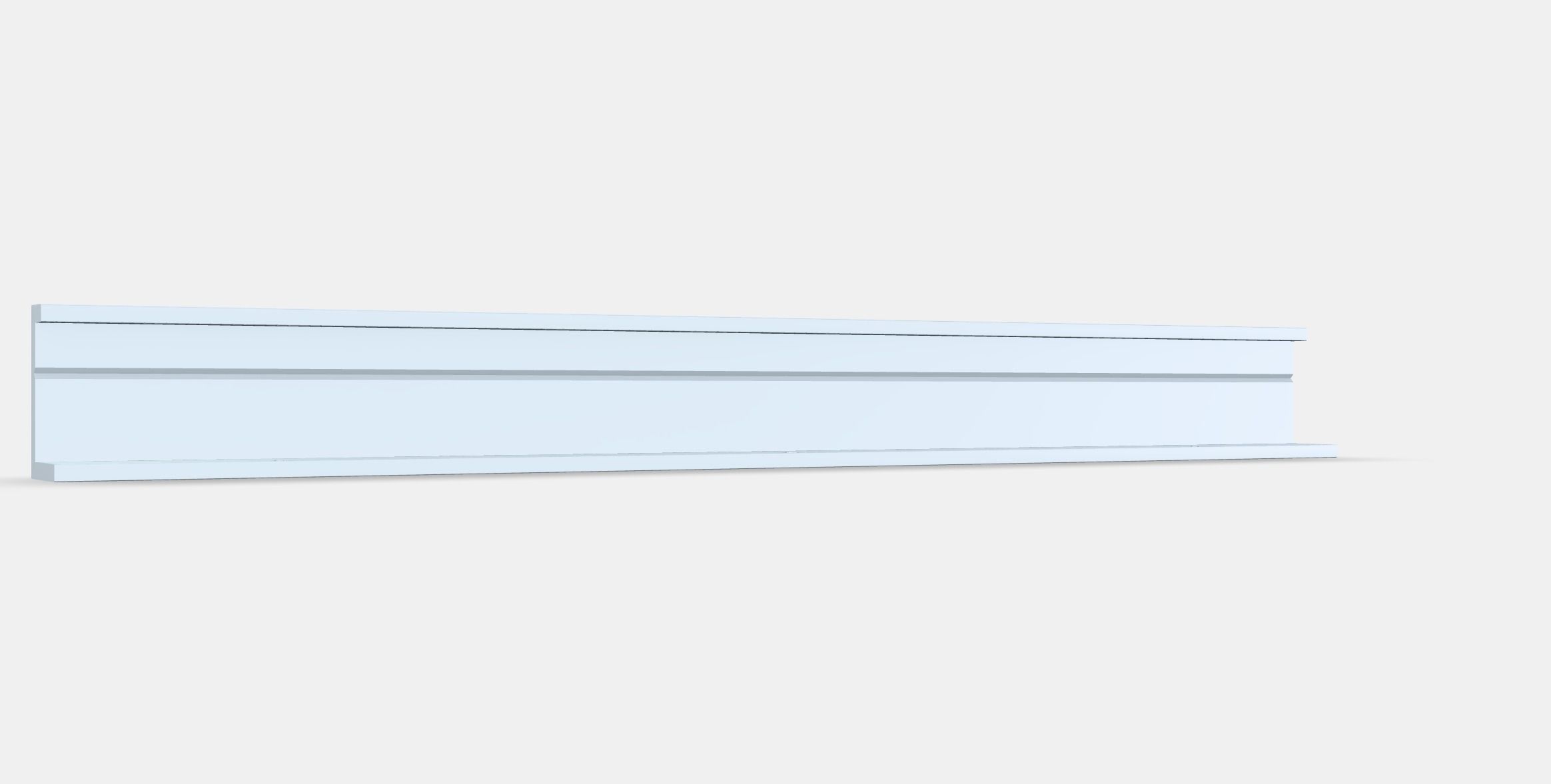 MOSSLANDA picture rail 1 Low-poly 3D model_2