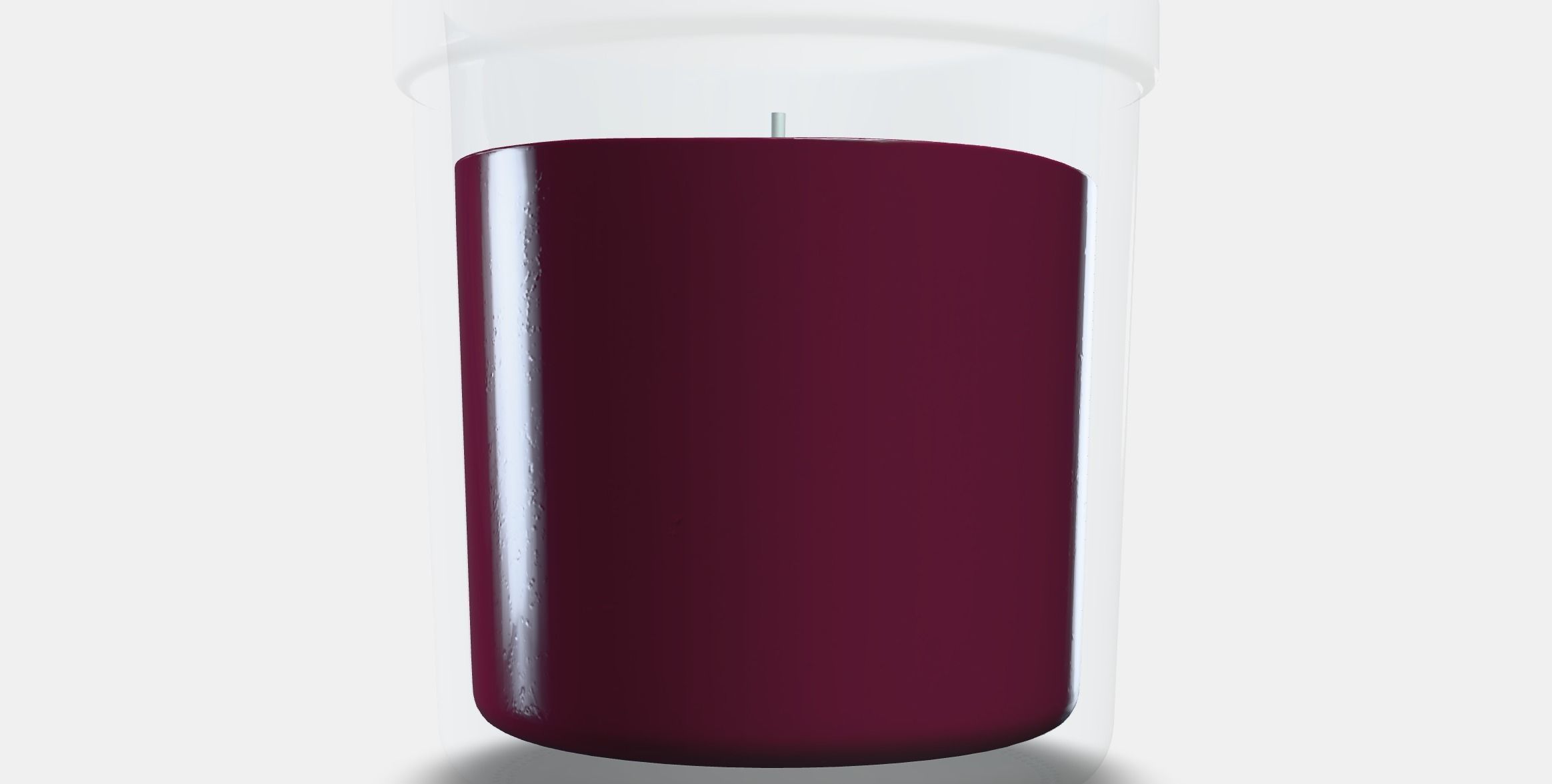 STORTSKON scented candle in a jar Low-poly 3D model_9