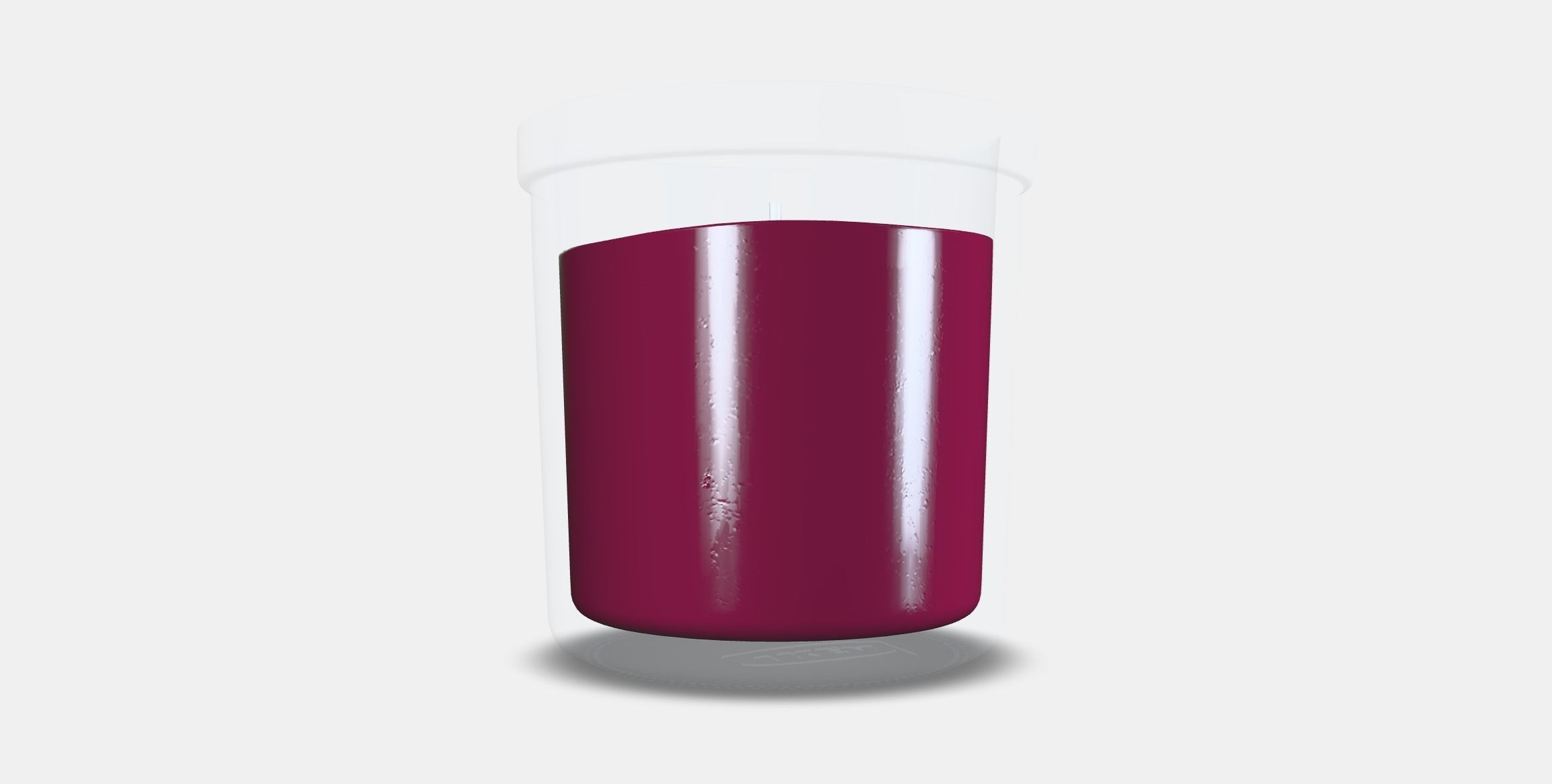 STORTSKON scented candle in a jar Low-poly 3D model_16