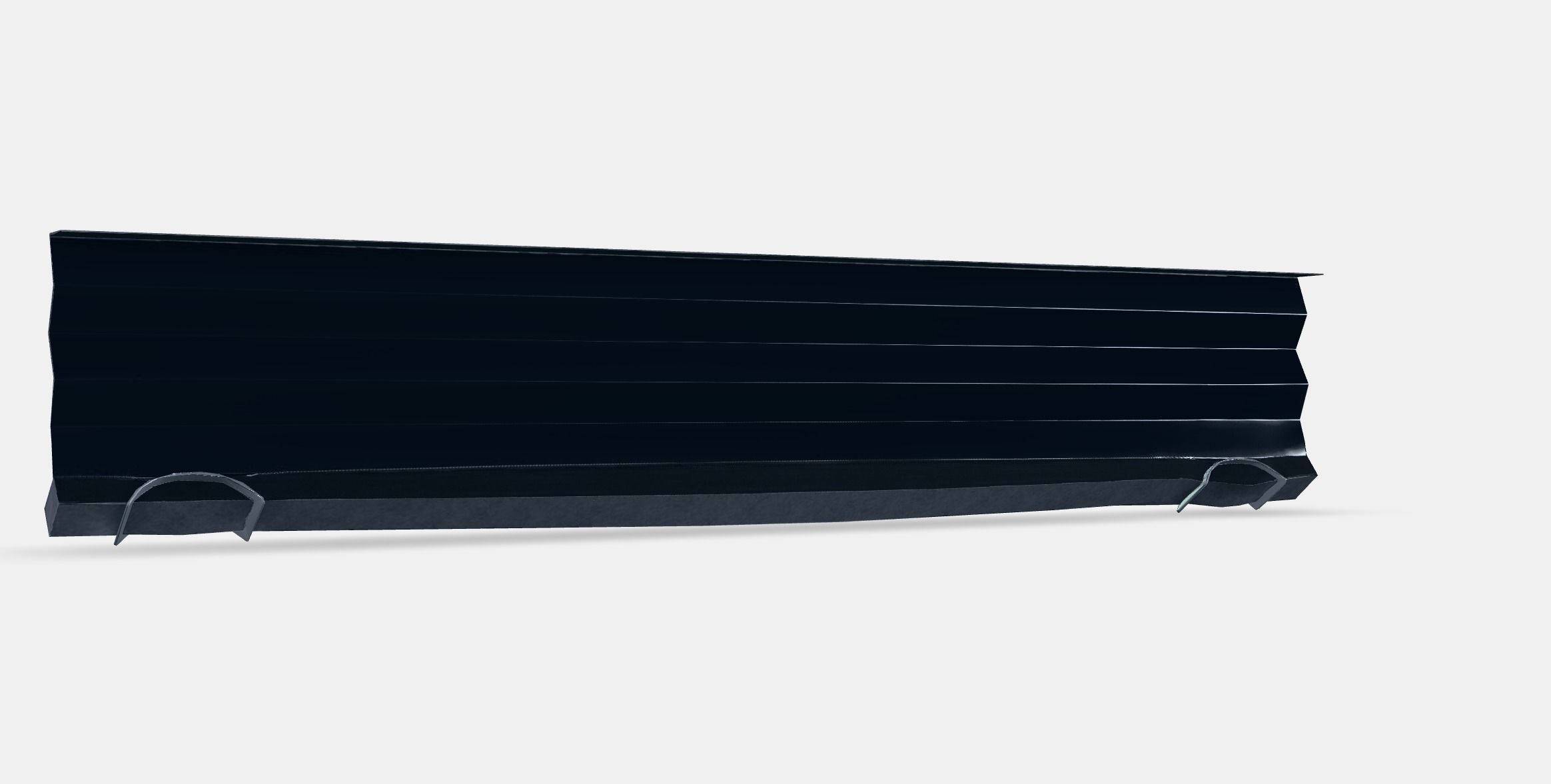 SCHOTTIS pleated blind blackout Low-poly 3D model_2