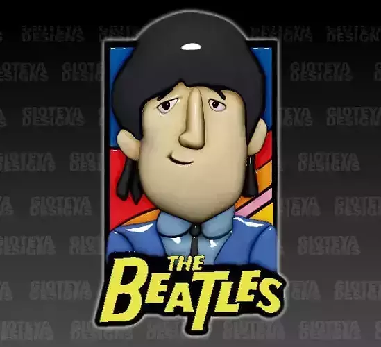The Beatles Cartoon John