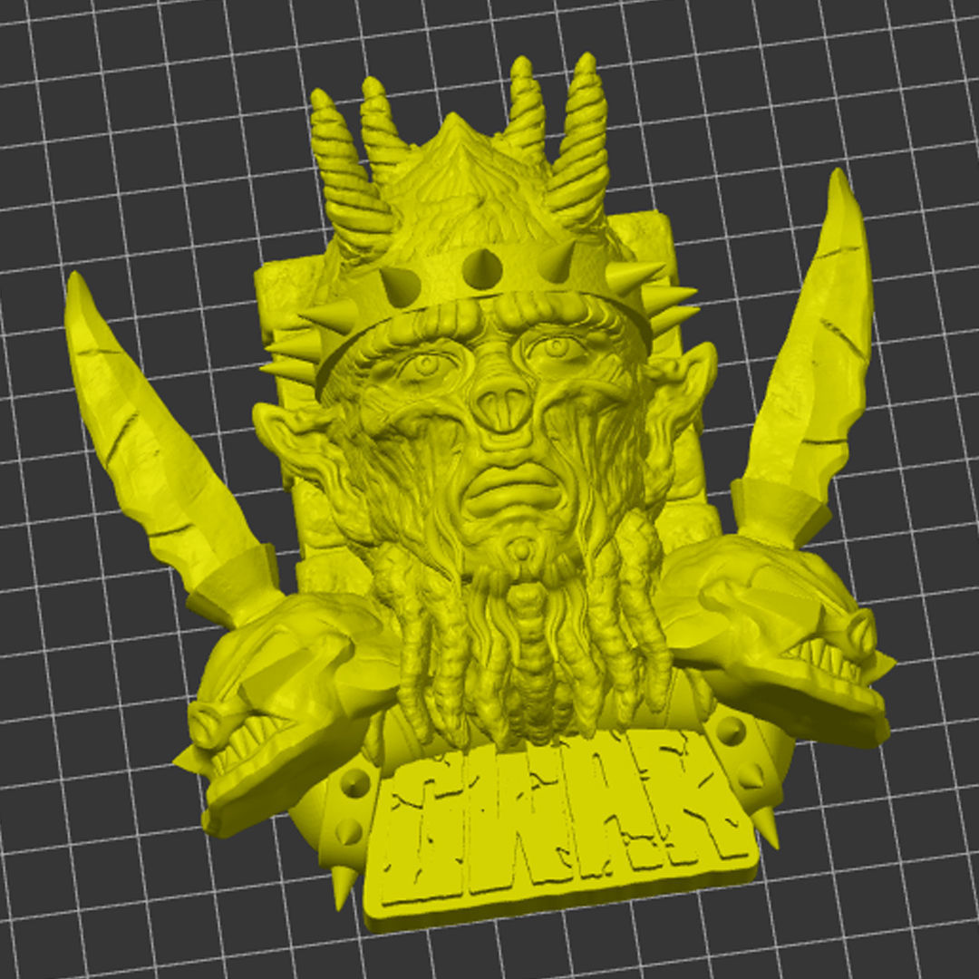 GWAR Odeus Urungus 3D model_2