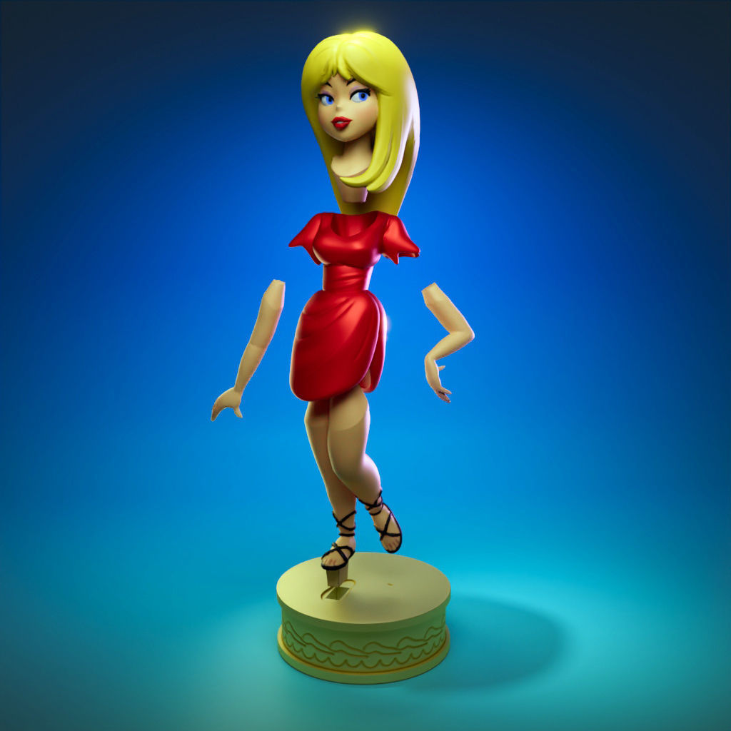 Groovia-The Roman Holidays 3D print model_5