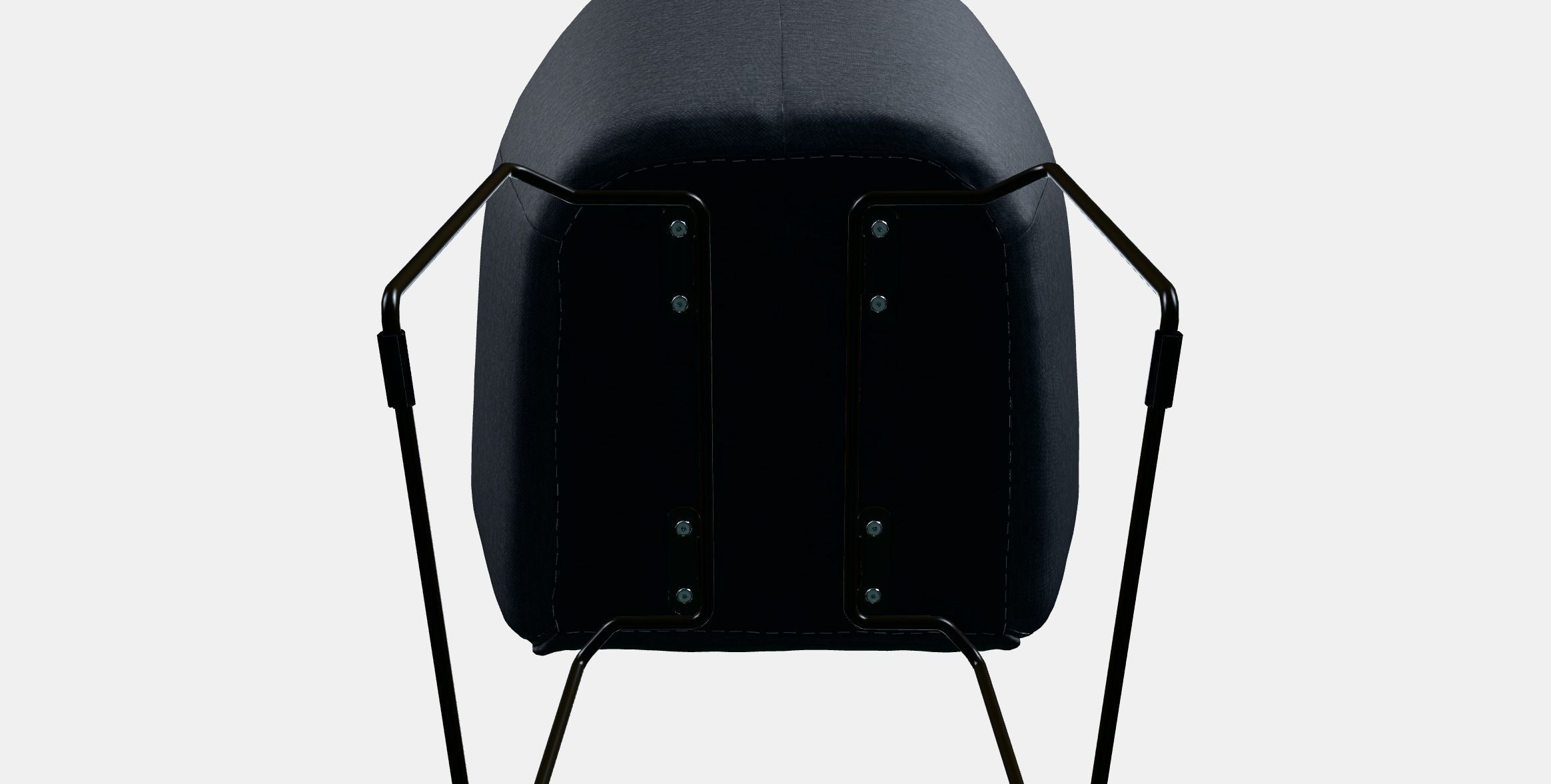 TOSSBERG chair Low-poly 3D model_8