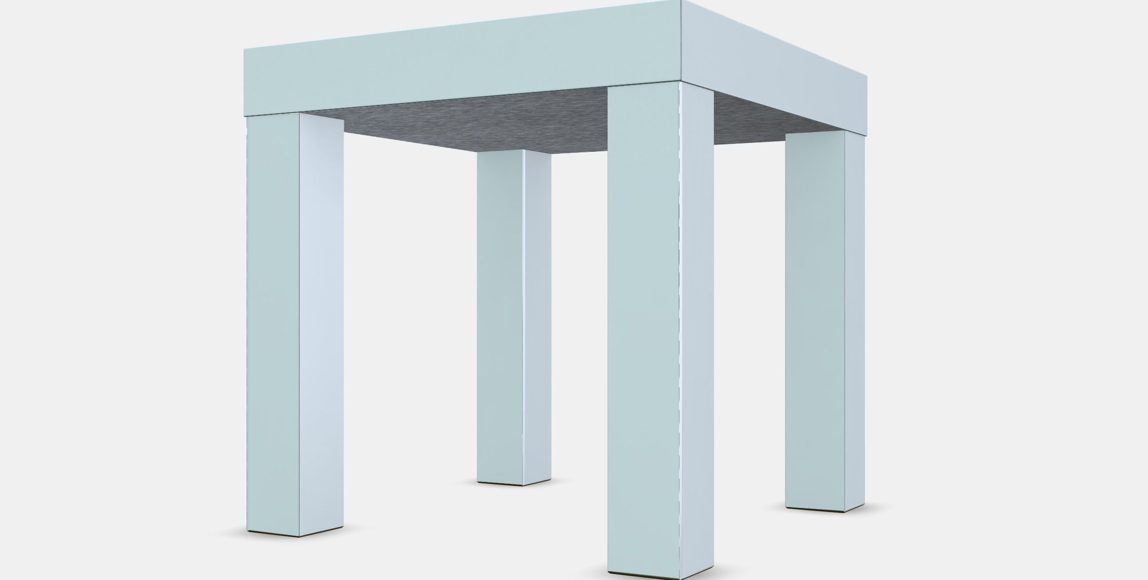 LACK side table Low-poly 3D model_13