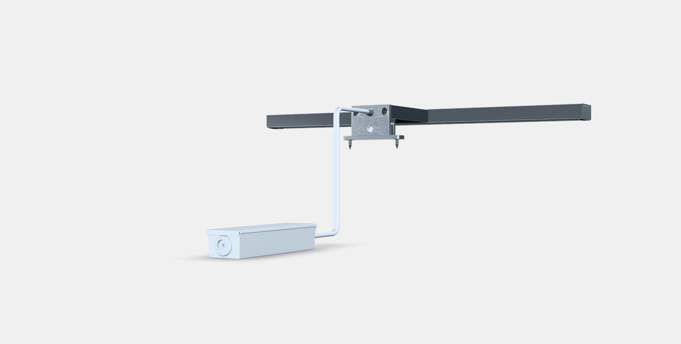 VATHULT LED cab-mirror light Low-poly 3D model_6