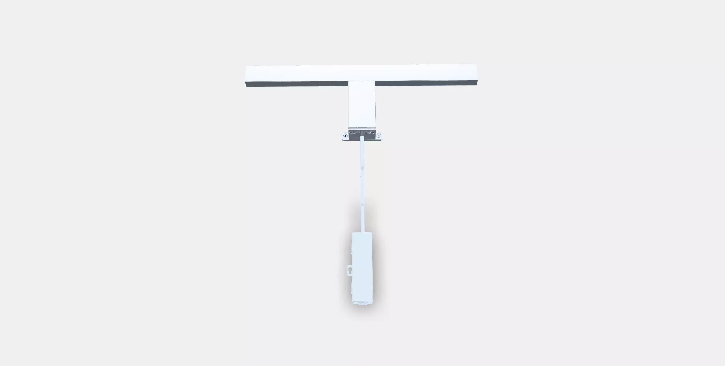 VATHULT LED cab-mirror light Low-poly 3D model_0