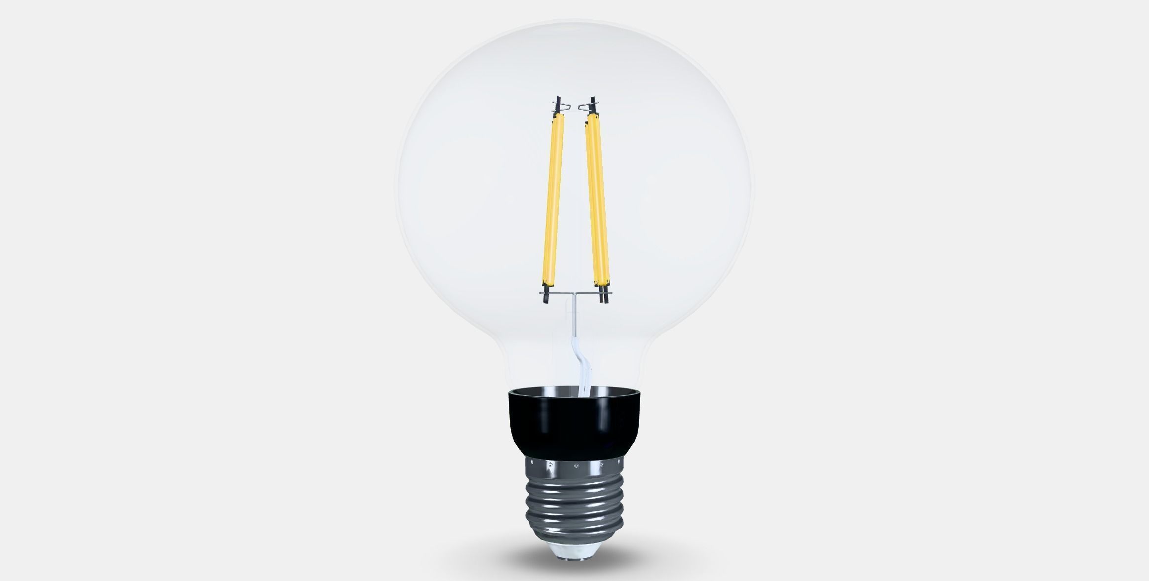 TRADFRI LED bulb E27 470 lumen 2 Low-poly 3D model_14